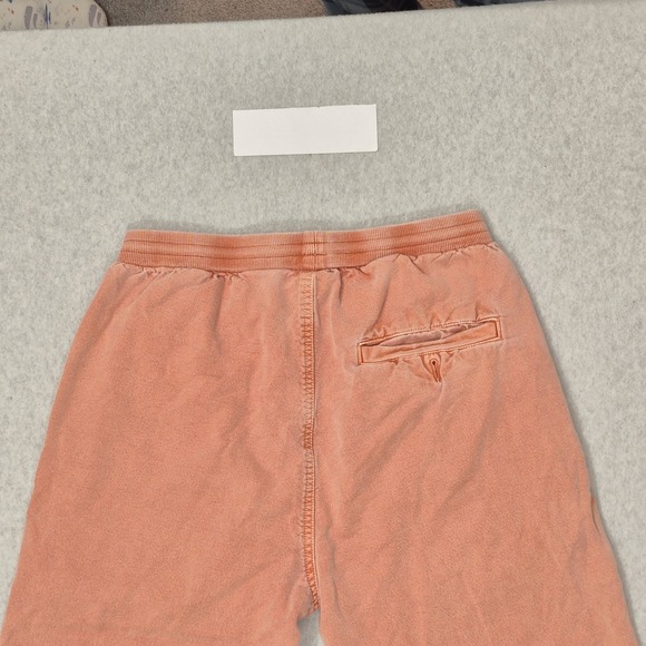 Crazy Shirts Men Activewear Pants M Peach Embroidered Pumpkin Dye Jogger Y2K - Picture 12 of 12